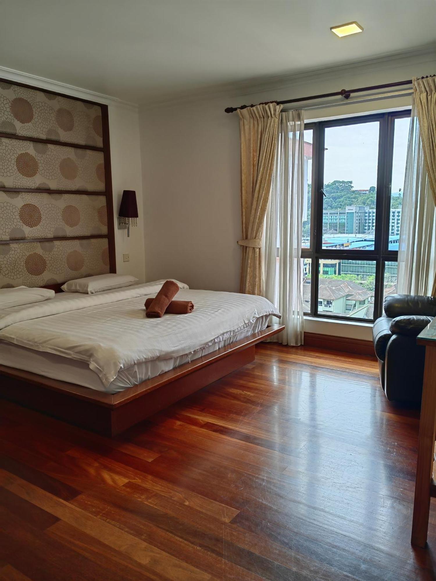 Town Condo - Marina Court Кота Кинабалу Екстериор снимка